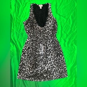 Rodarte x Target Leopard Print Sleeveless Dress size XS